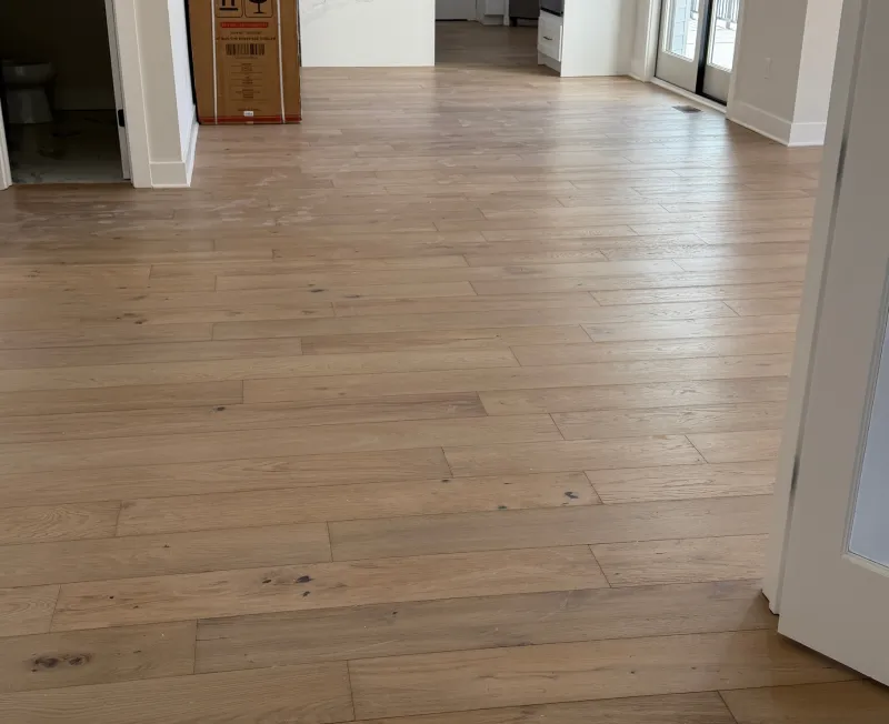 vinyl plank install bottom